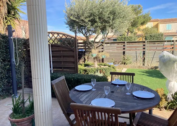 Les Lauriers Avec Terrasse Et Jardin Proche נרבון-פלאז'